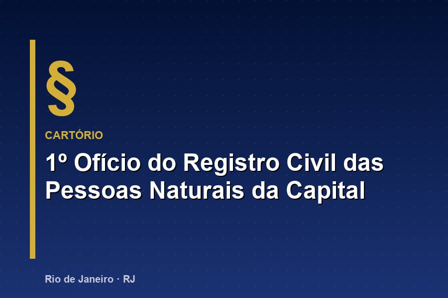 1º Registro Civil - Bateria na Barra da Tijuca