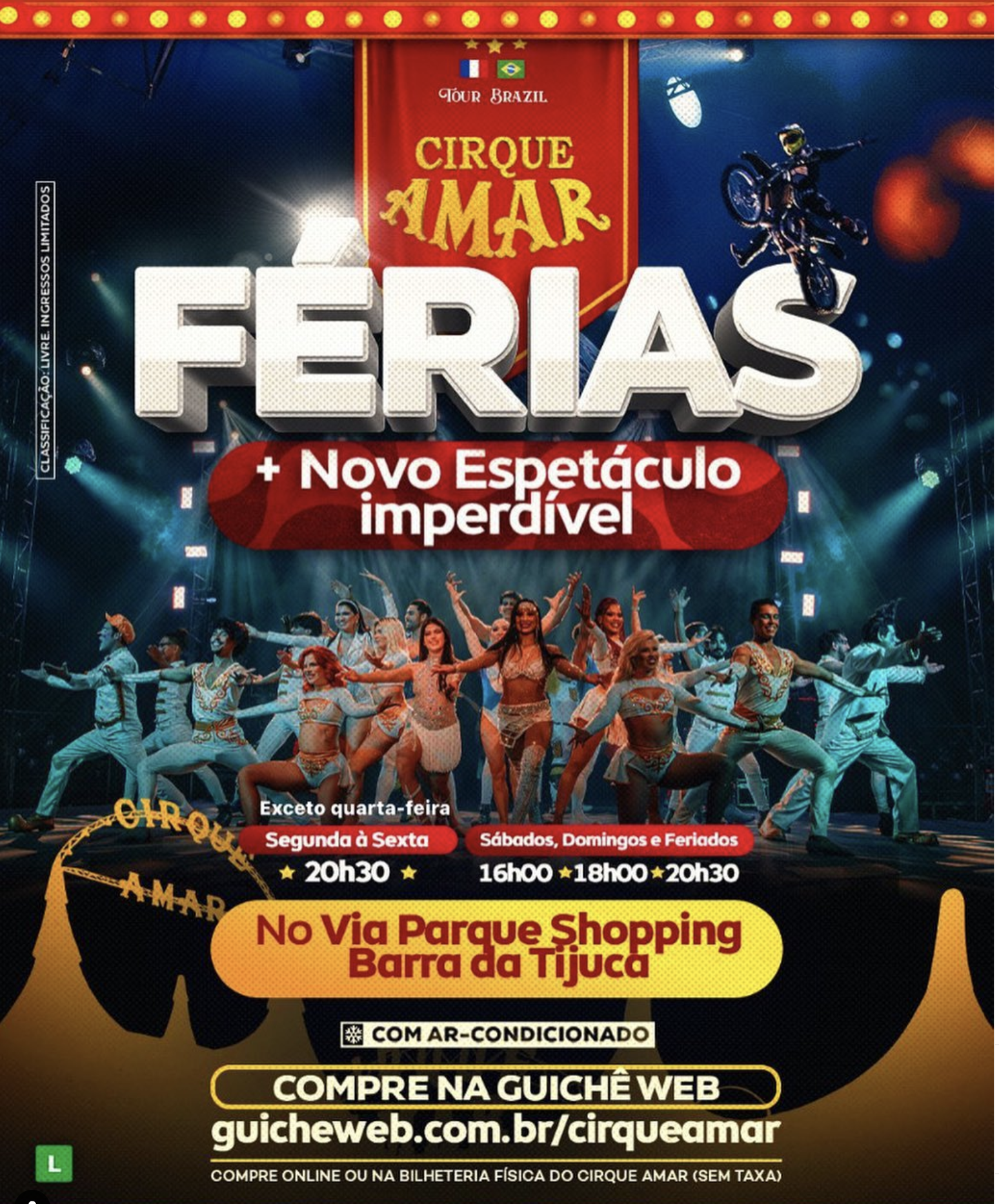 Circo na Barra da Tijuca - Agenda - Barra da Tijuca