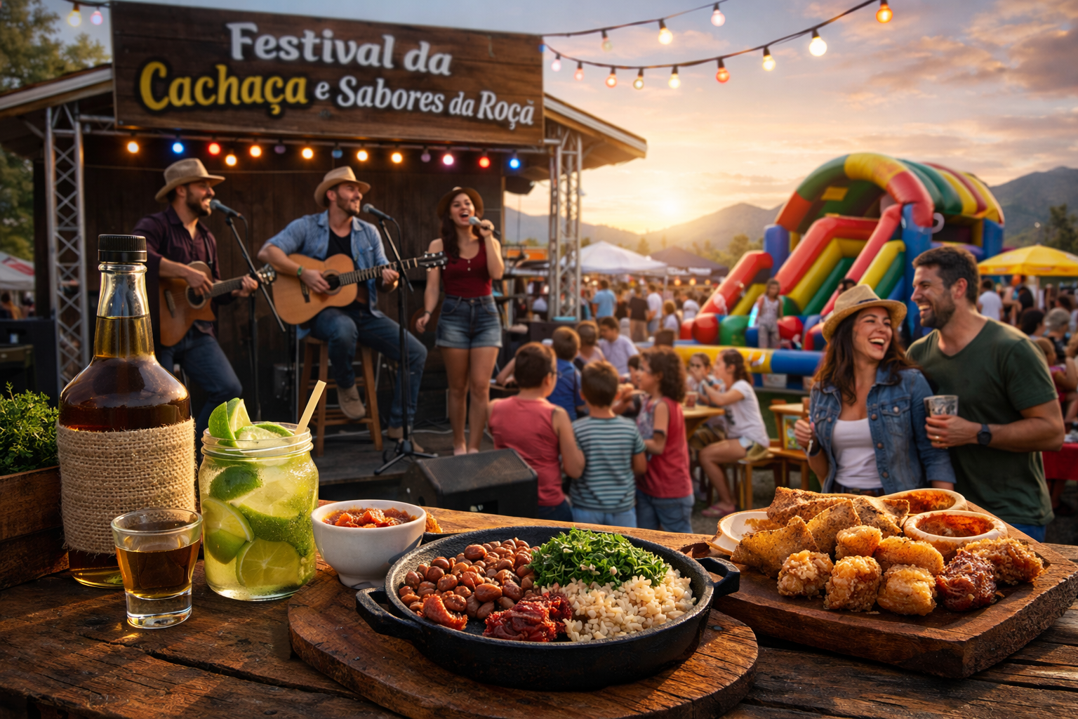 Festival da Cachaça e Sabores da Roça chega ao ParkJacarepaguá com entrada gratuita