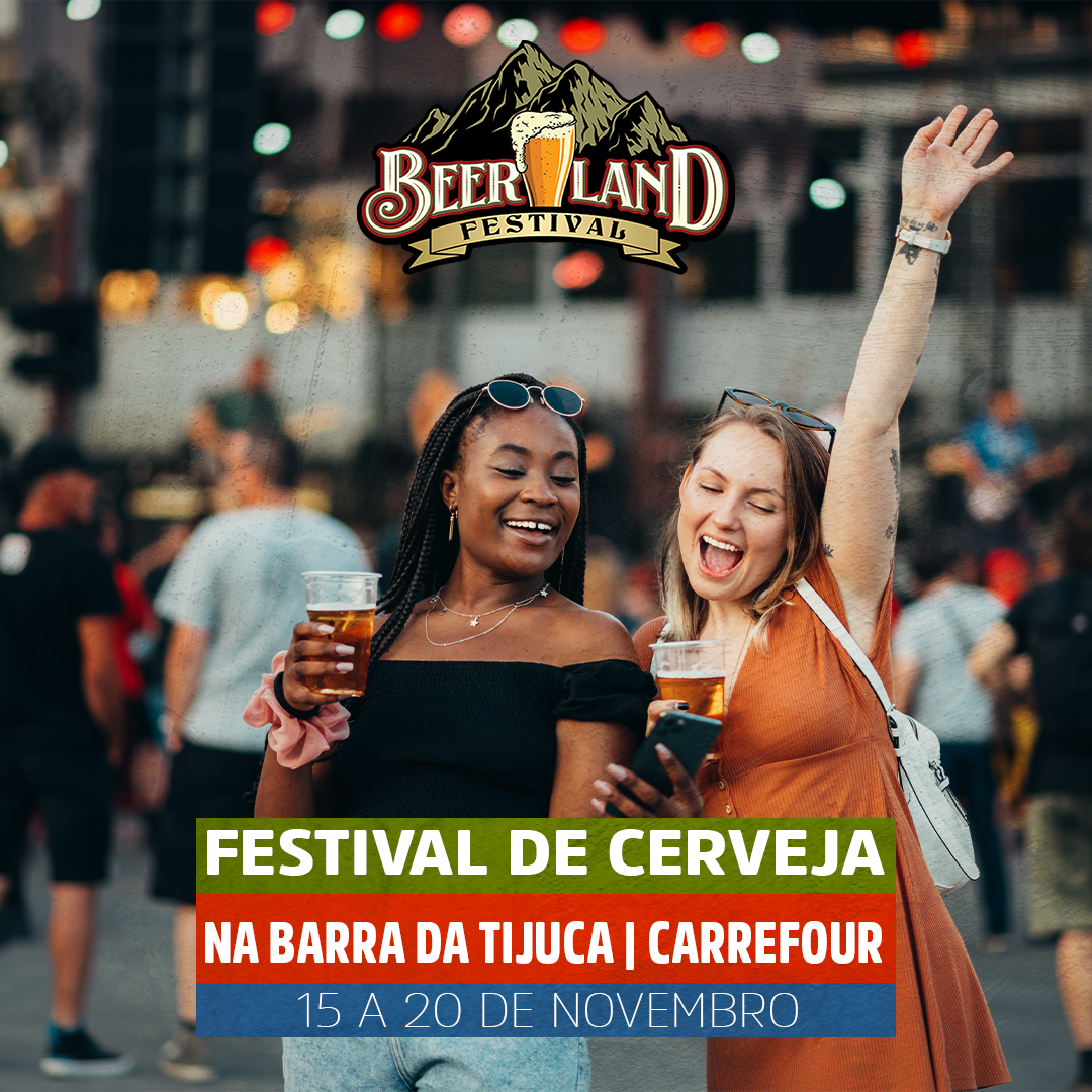 Festival de cerveja artesanal na Barra da Tijuca